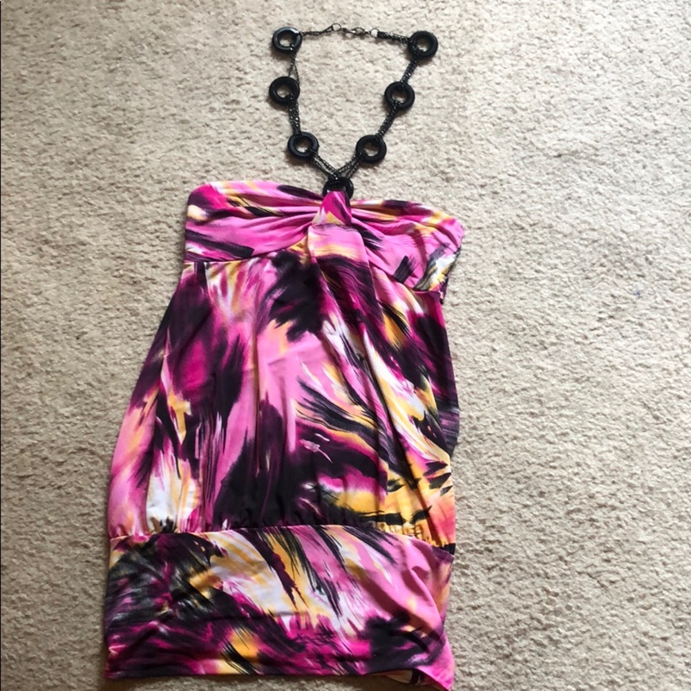 Sunset halter top